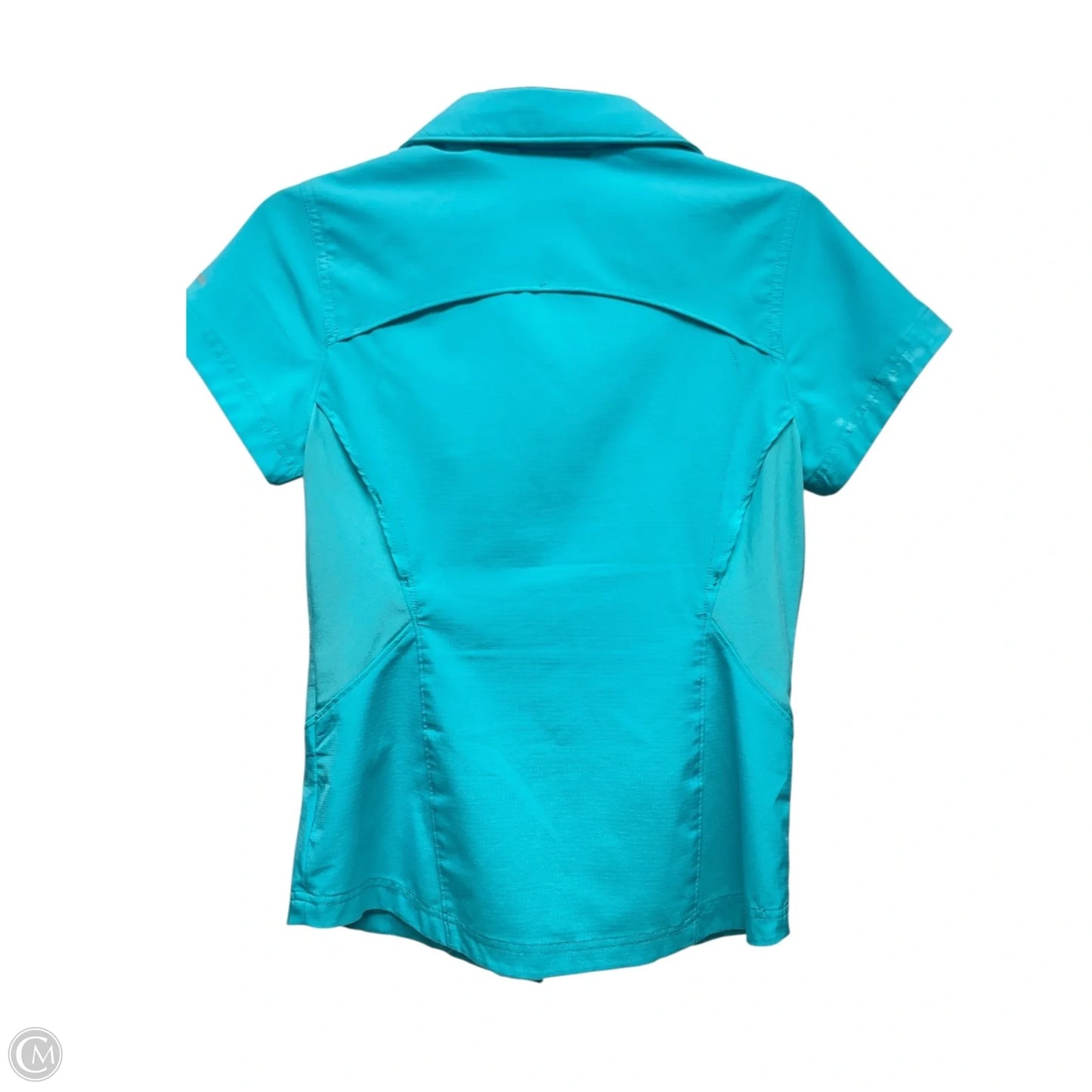 Top Short Sleeve By Columbia In Blue, Size: Sp