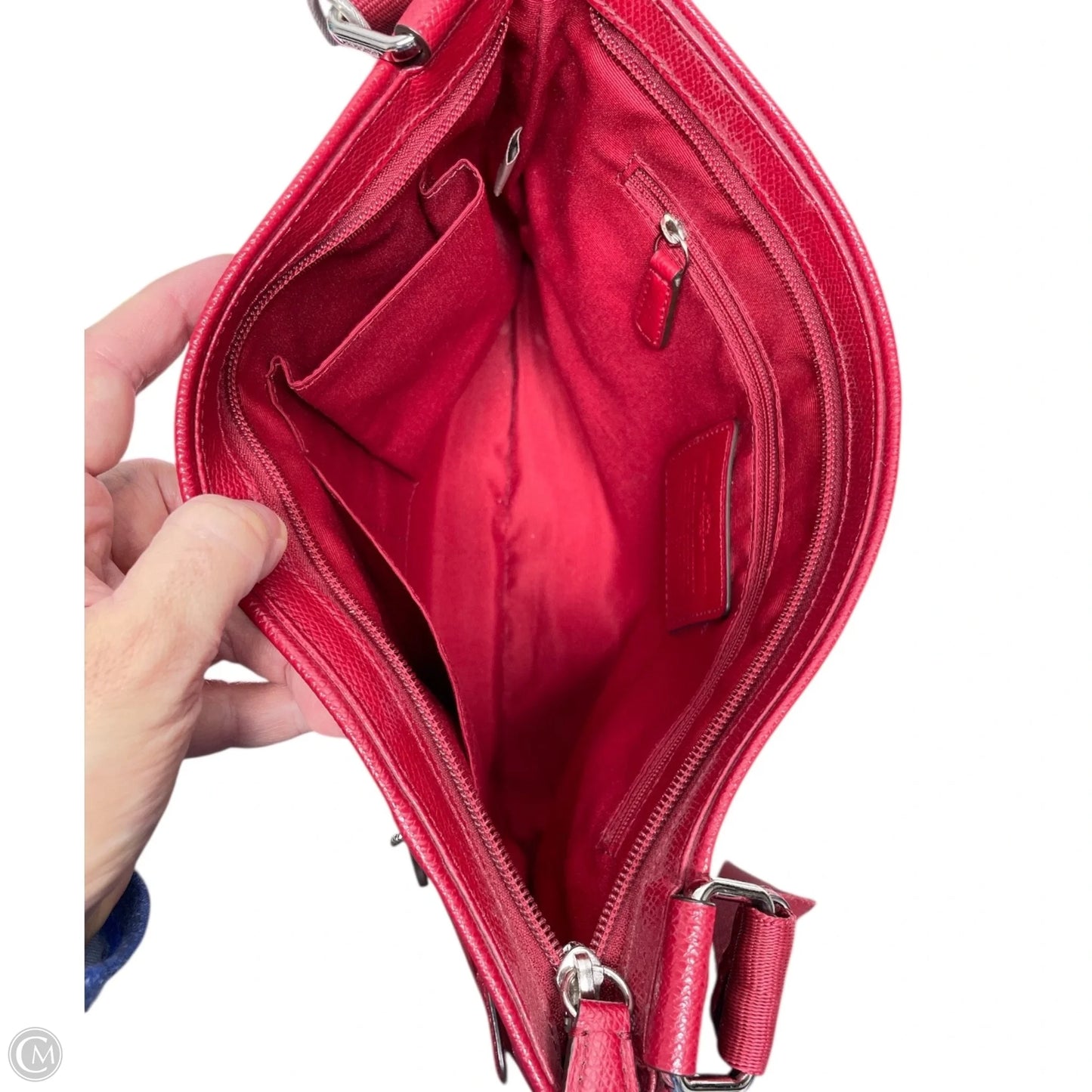 Crossbody Designer By Coach, Size: Small