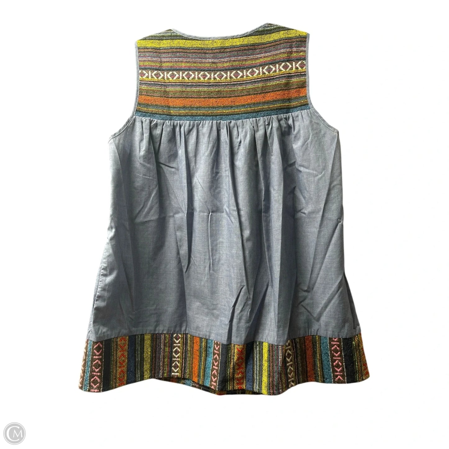 Top Sleeveless By Pleione In Blue, Size: Xs