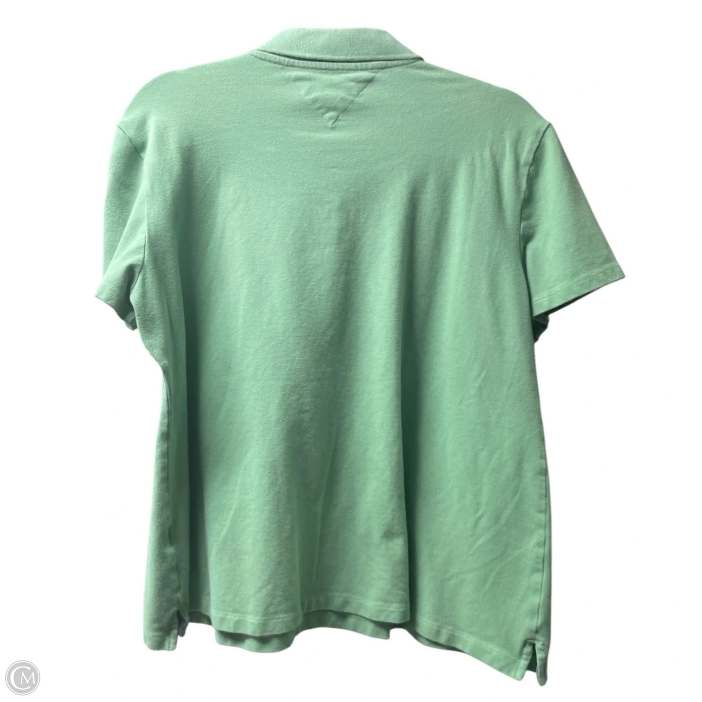 Top Short Sleeve By Tommy Hilfiger In Green, Size: Xxl