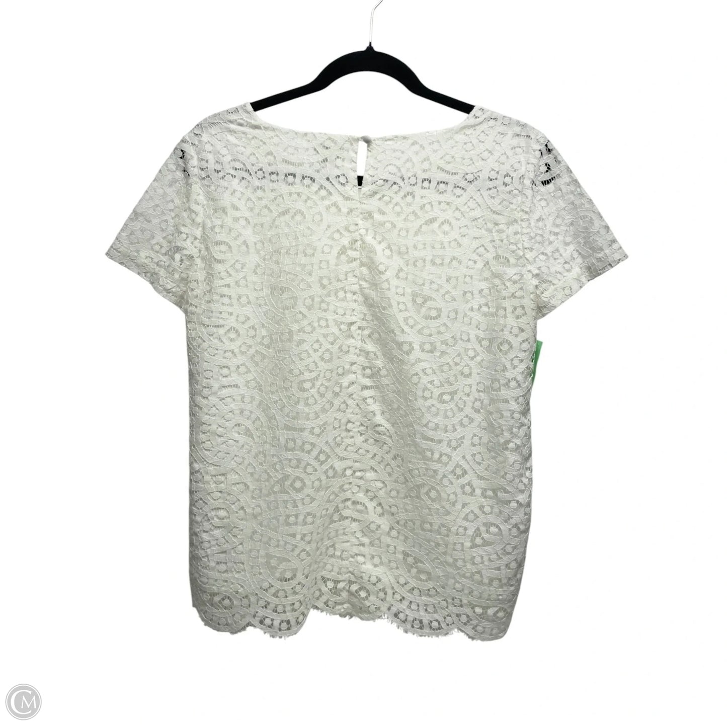 Top Short Sleeve By J. Crew In White, Size: 0
