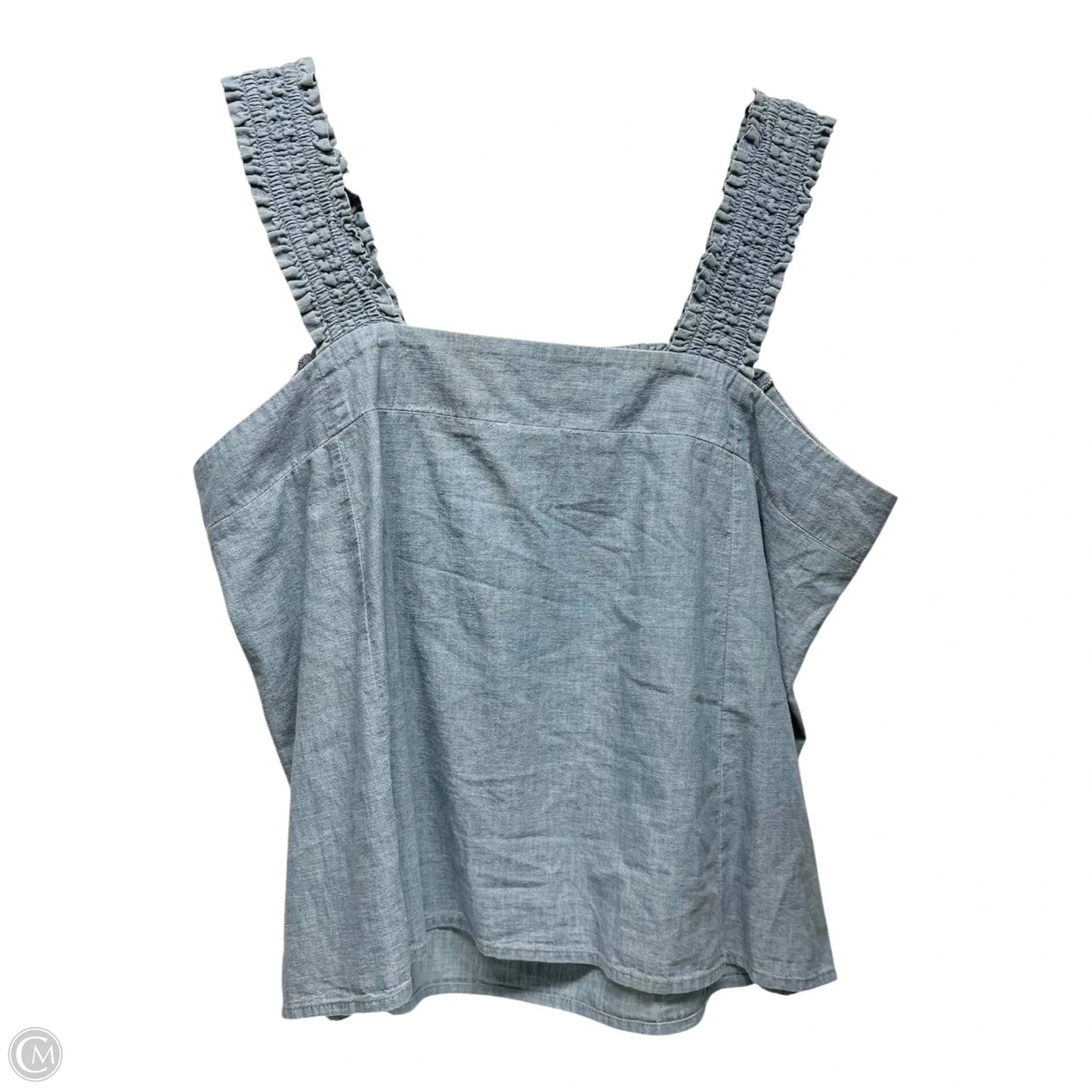 Top Sleeveless By Ana In Blue, Size: Xl