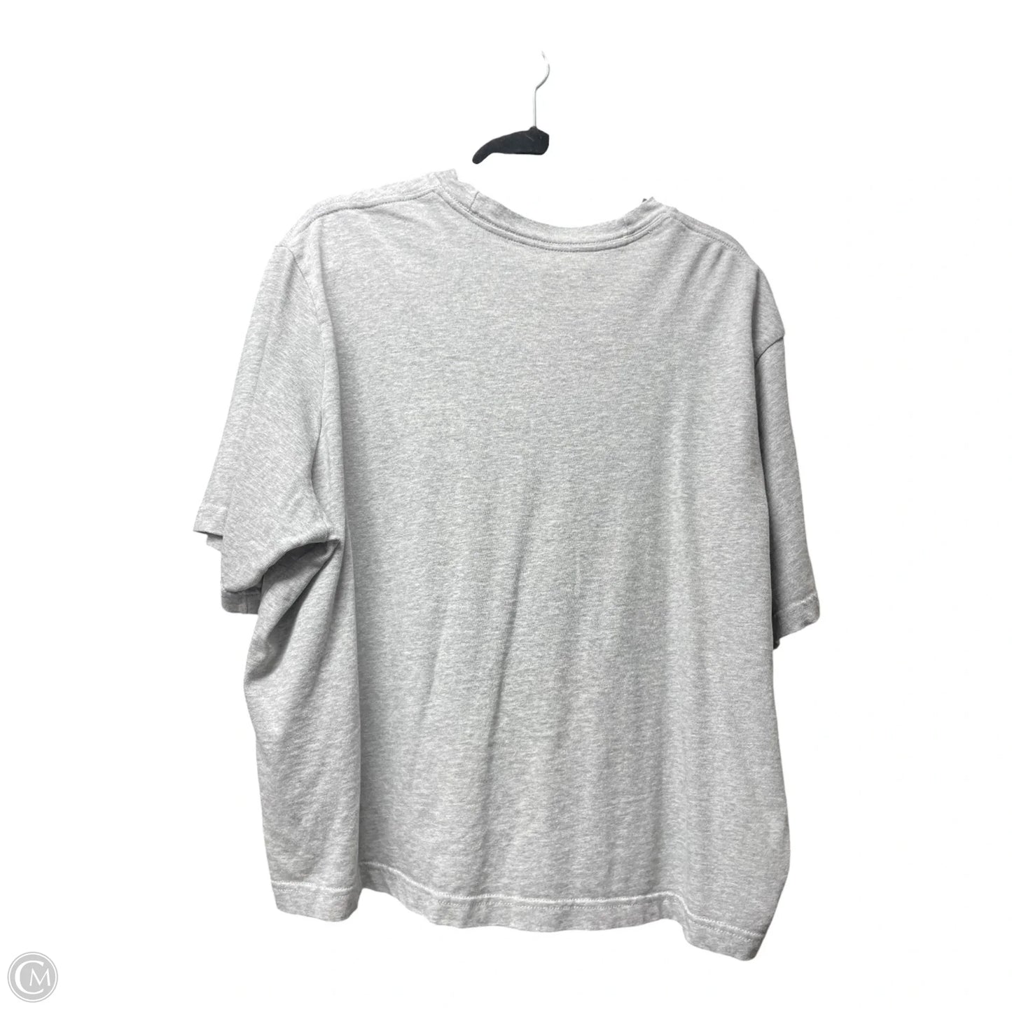 Top Short Sleeve By Nike Apparel In Grey, Size: Xl
