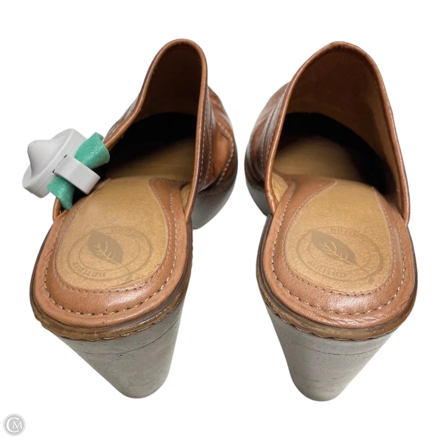 Shoes Heels Block By Nurture In Brown, Size: 8.5