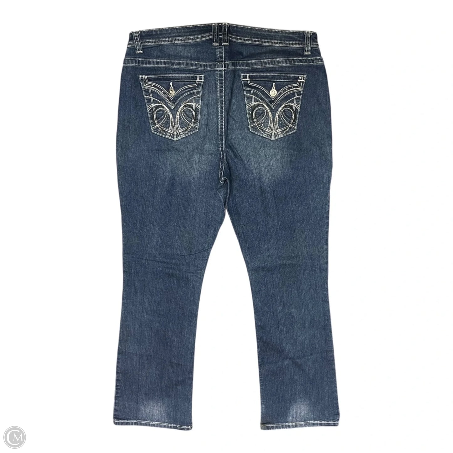 Jeans Boot Cut By Apt 9 In Blue, Size: L