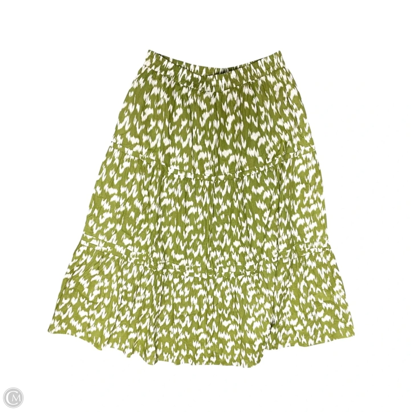 Skirt Maxi By Antthony In Green & White, Size: Lp