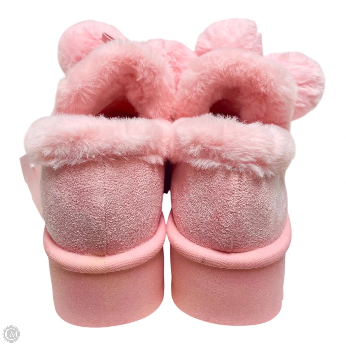 Slippers By Bamboo In Pink, Size: 9