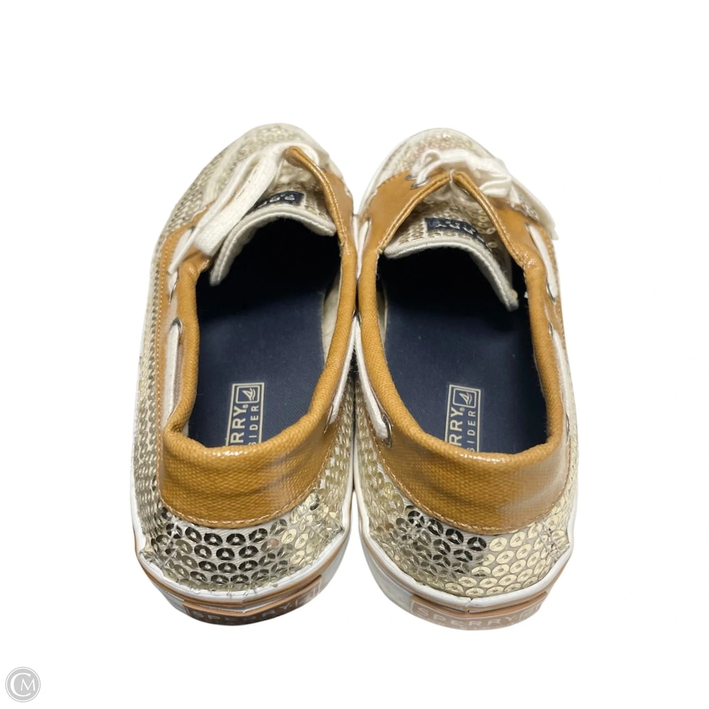 Shoes Flats By Sperry In Pink & Tan, Size: 8.5