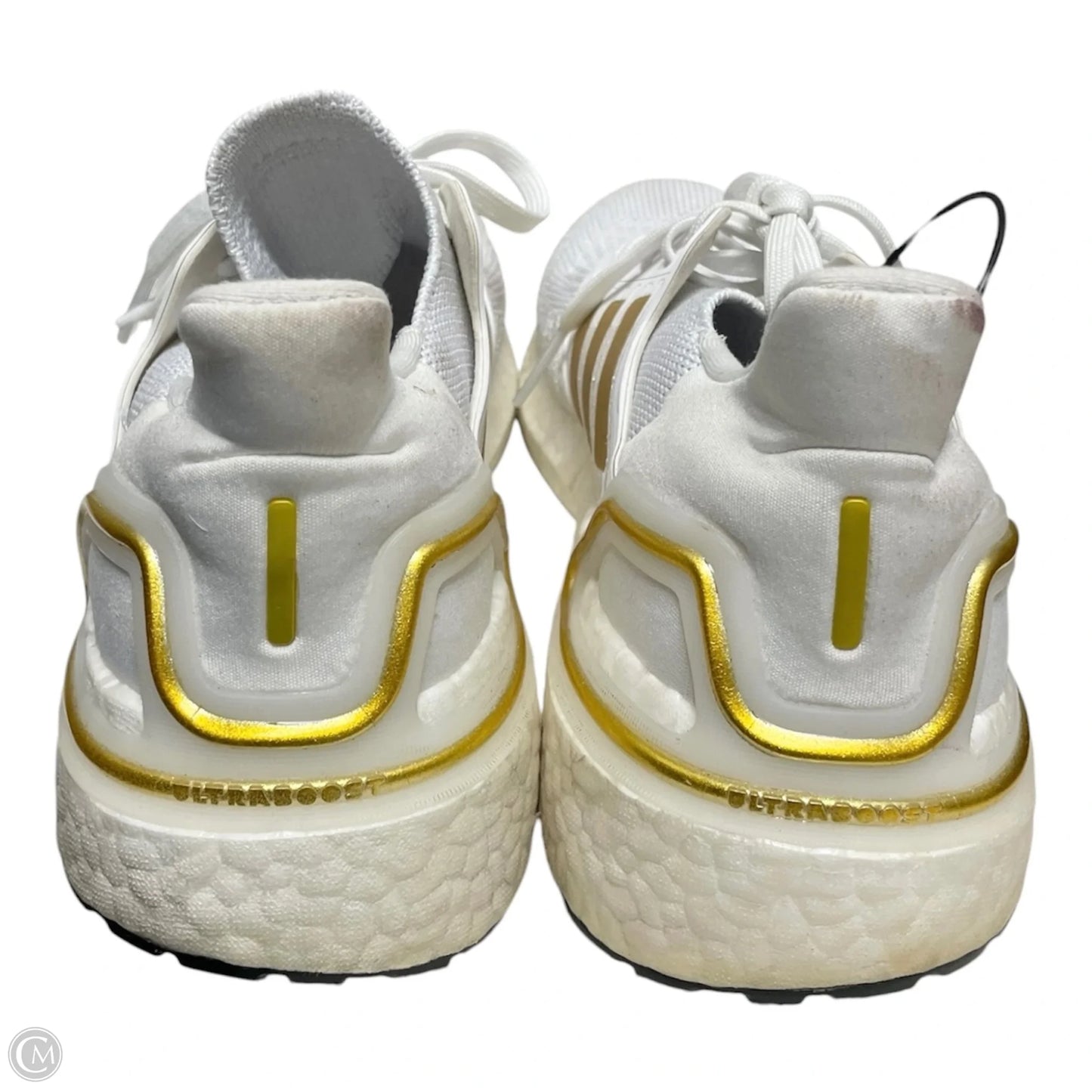 Shoes Athletic By Adidas In Gold & White, Size: 7.5