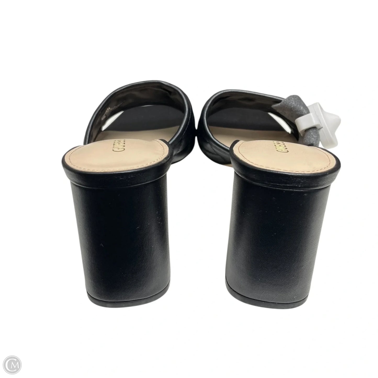 Shoes Heels Block By Guess In Black, Size: 8.5