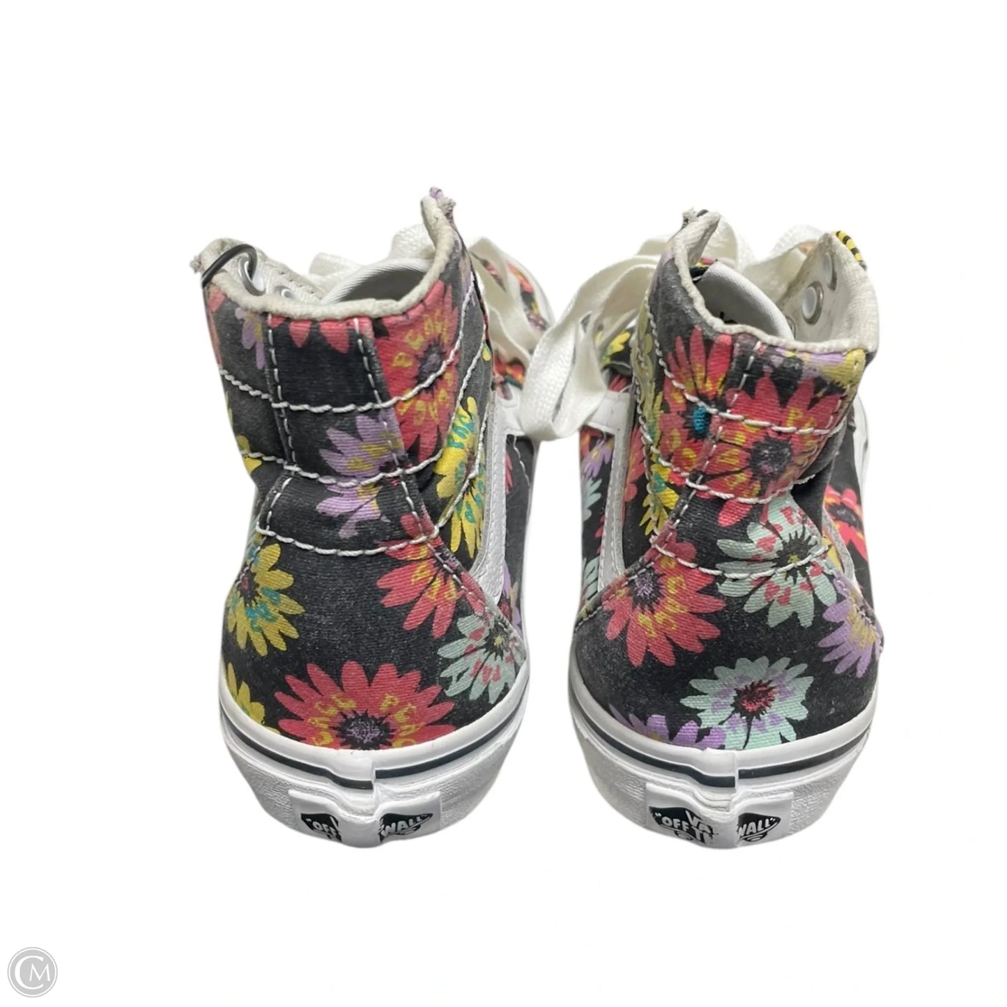 Shoes Sneakers By Vans In Floral Print, Size: 5.5