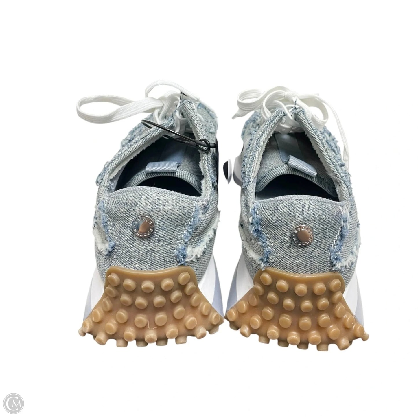 Shoes Sneakers Platform By Steve Madden In Blue & White, Size: 8