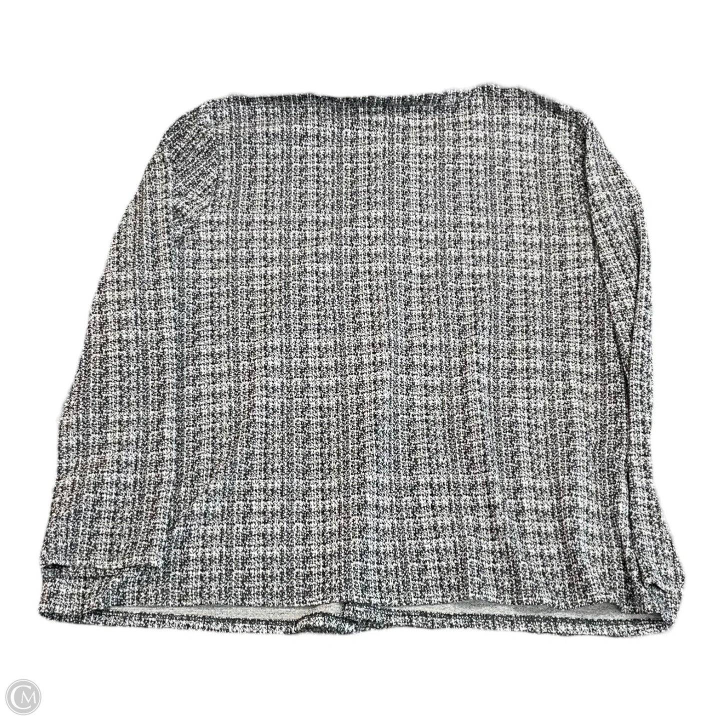 Cardigan By J. Jill In Black & White, Size: Lp