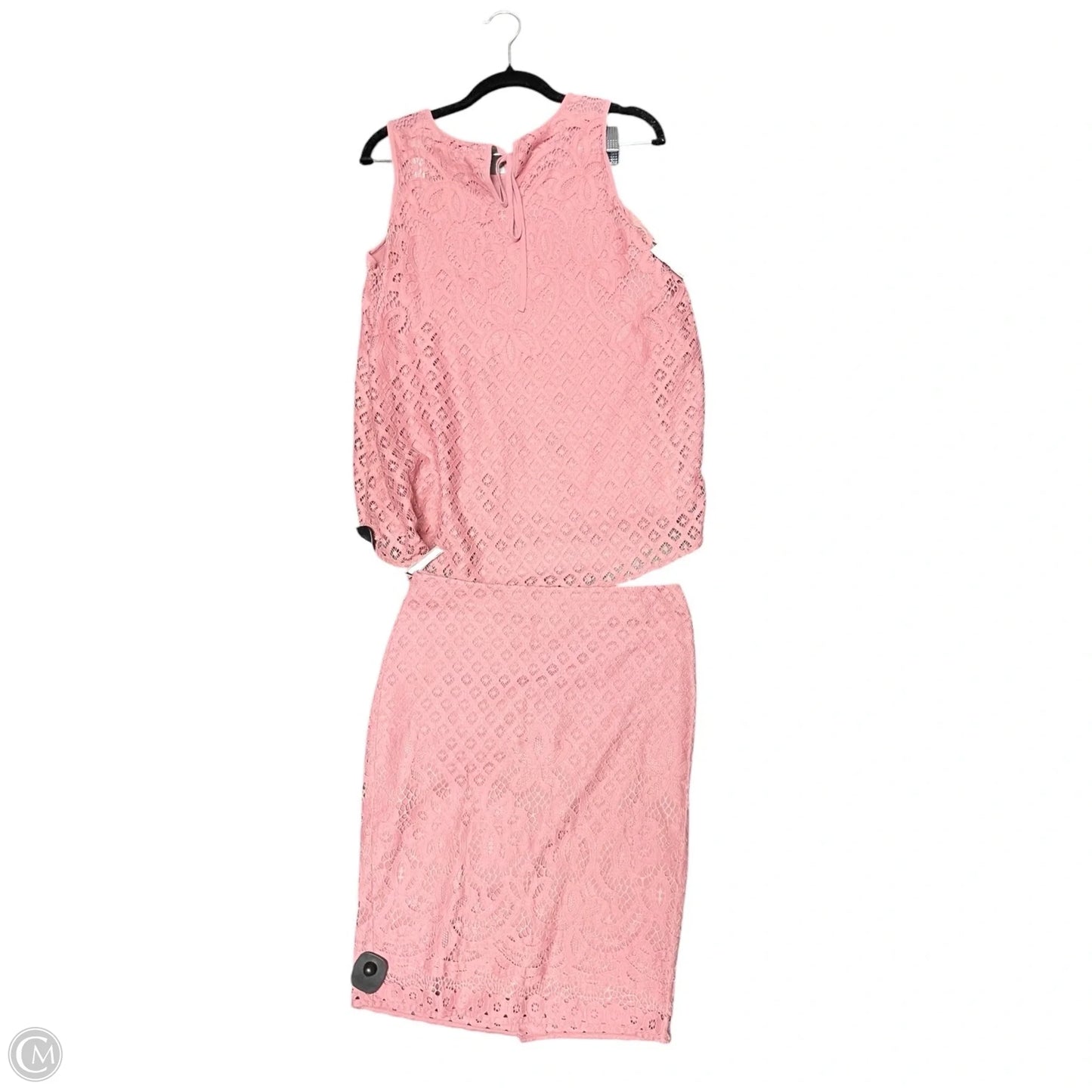 Skirt Set 2pc By Loft In Pink, Size: Xs
