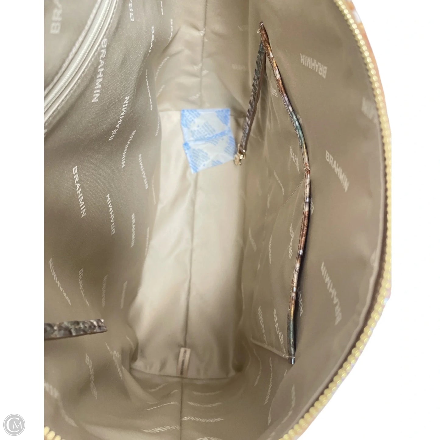 Handbag Designer By Brahmin, Size: Medium