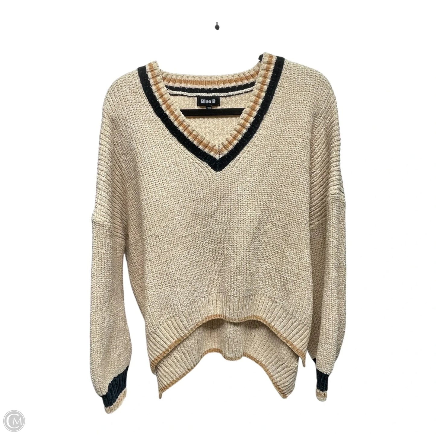 Sweater By Blue B In Beige, Size: L