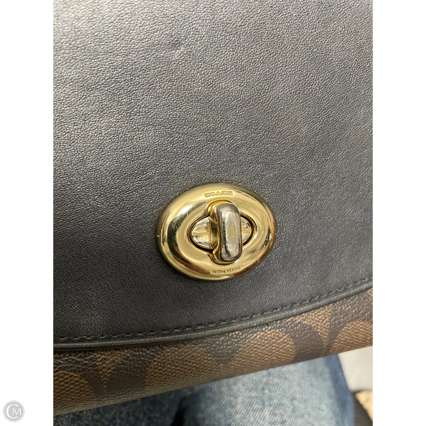 Crossbody Designer By Coach, Size: Small