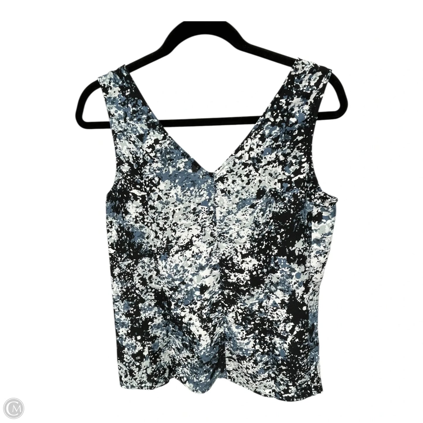 Top Sleeveless By Premise In Black & Blue, Size: Xs