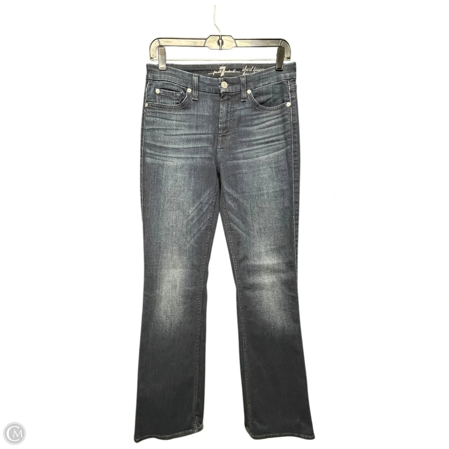 Jeans Boot Cut By 7 For All Mankind In Blue, Size: 8