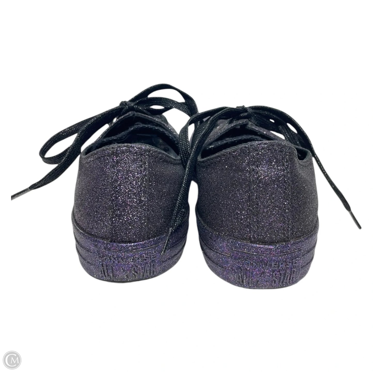 Shoes Sneakers By Converse In Black & Purple, Size: 9
