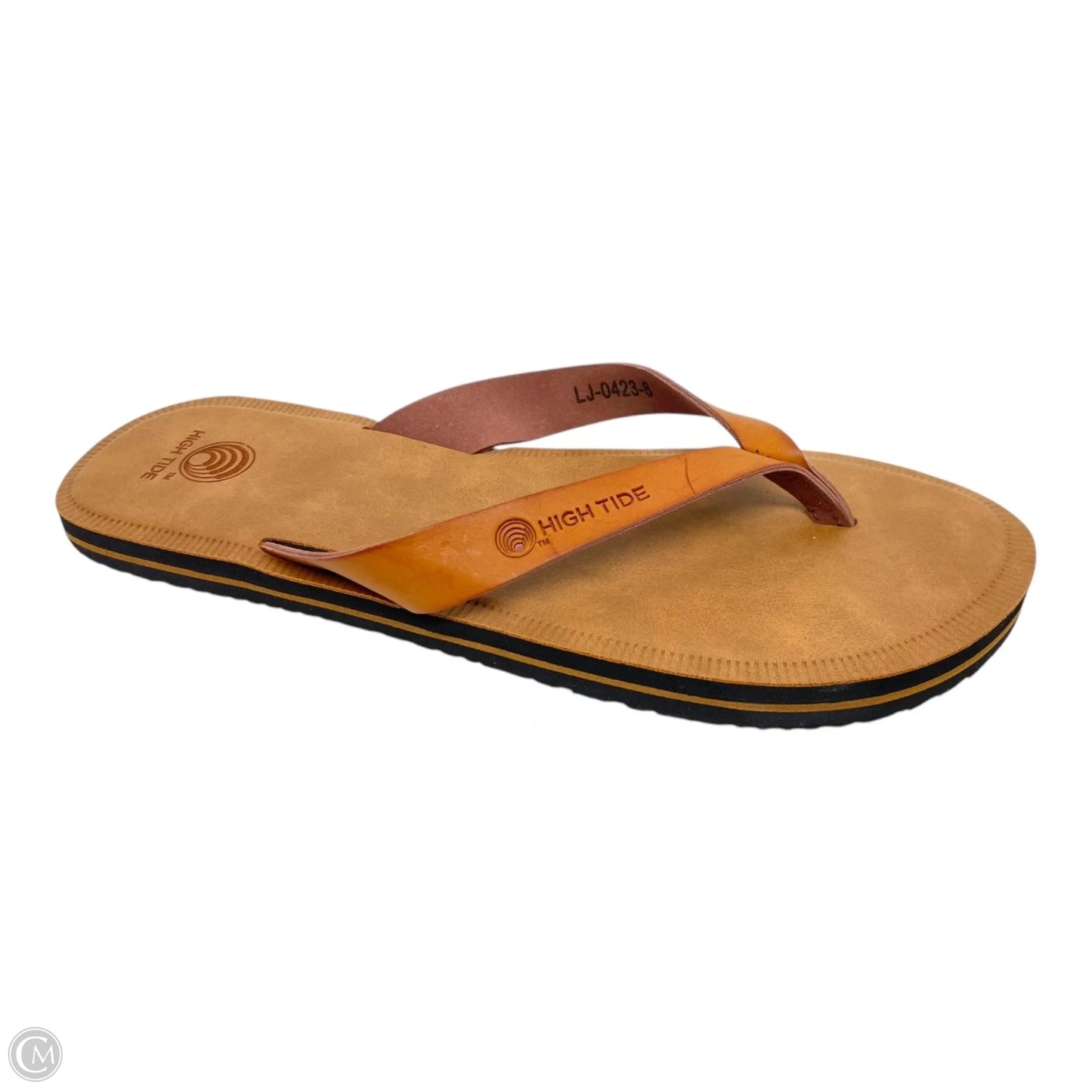 Sandals Flats By High Tide In Brown, Size: 8