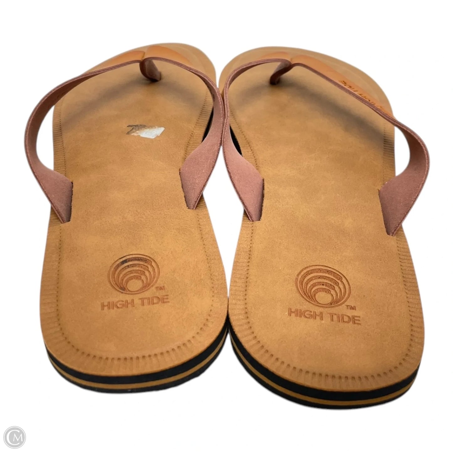 Sandals Flats By High Tide In Brown, Size: 8