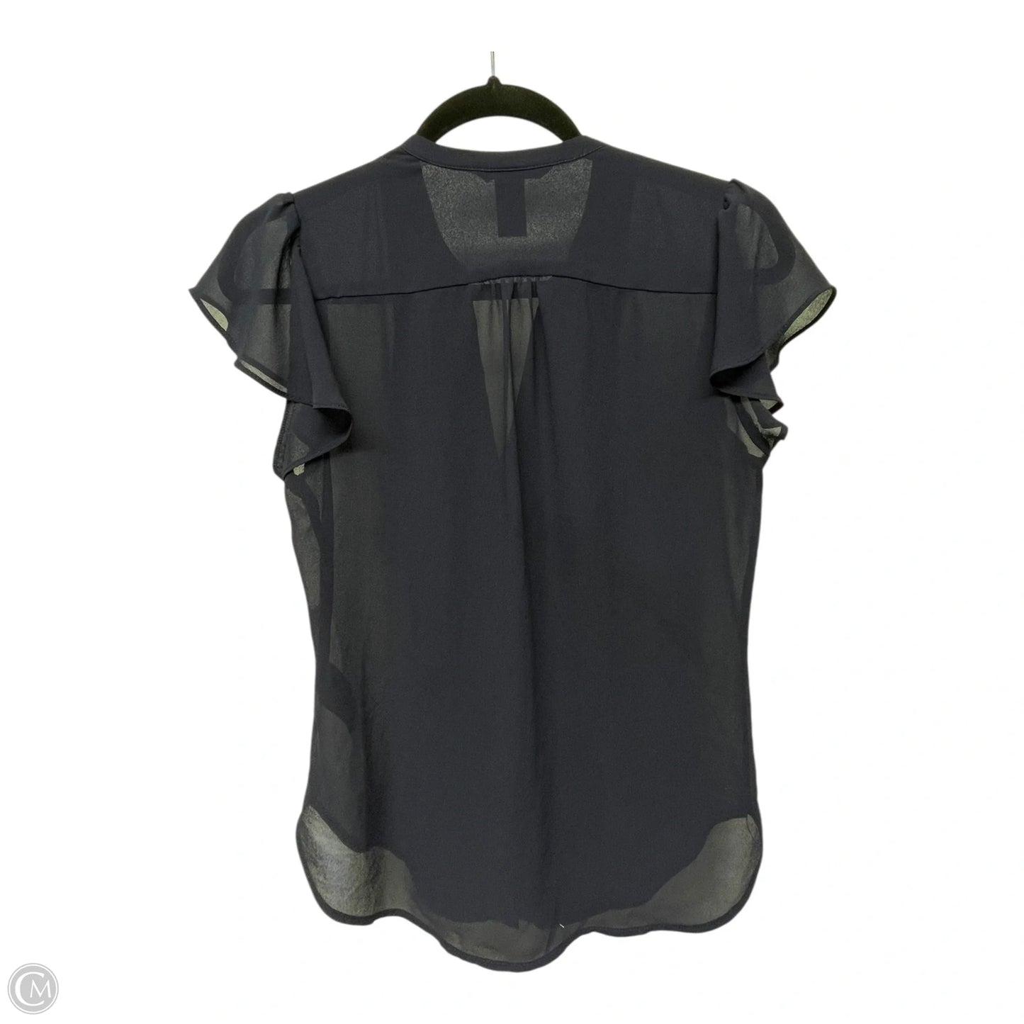 Top Short Sleeve By H&m In Navy, Size: 6