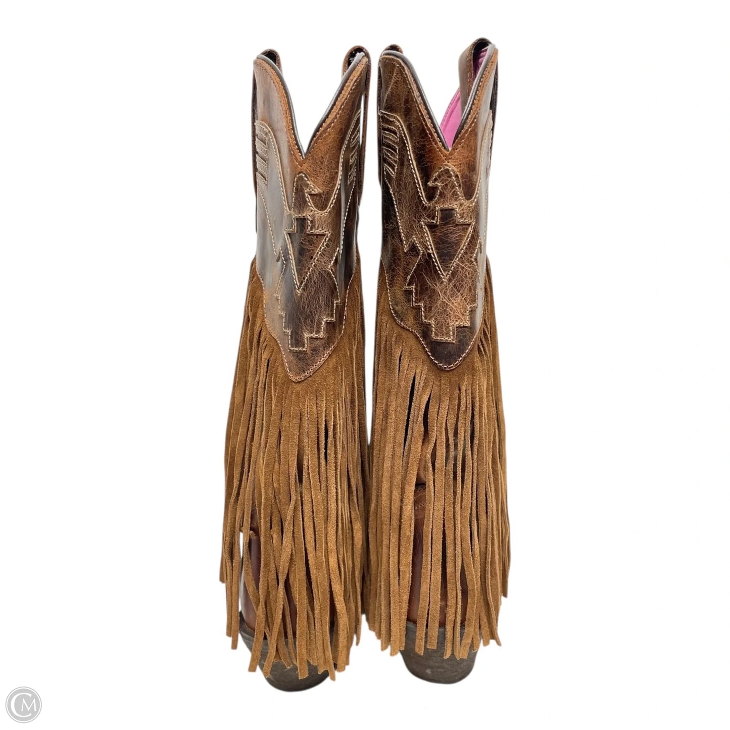 Boots Western By Southern Fried Chicks In Brown, Size: 7