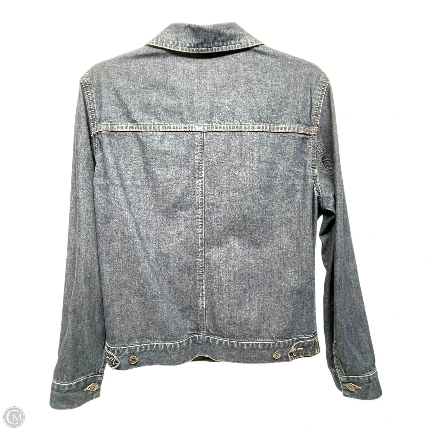 Jacket Denim By Jones Wear In Blue, Size: 6