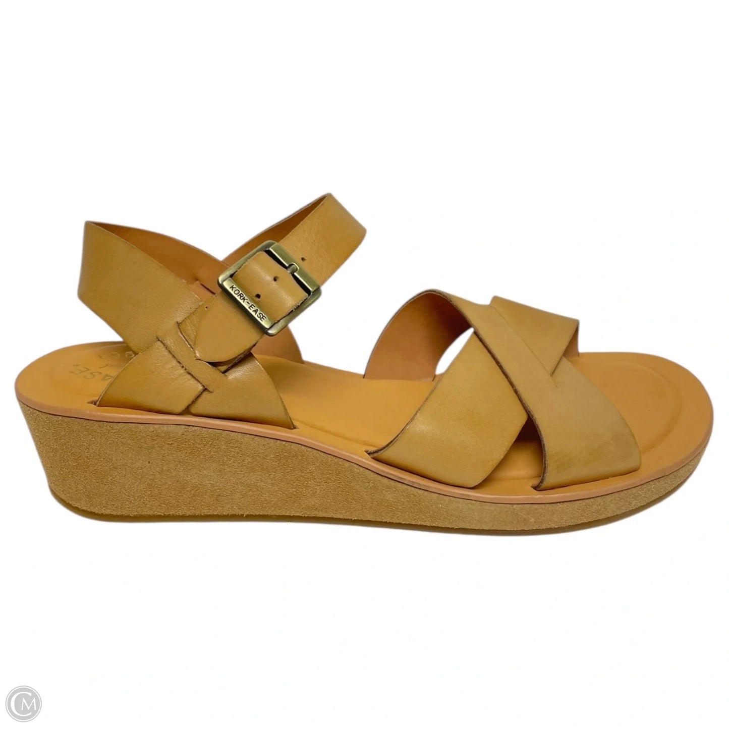 Sandals Heels Platform By Kork Ease In Tan, Size: 9
