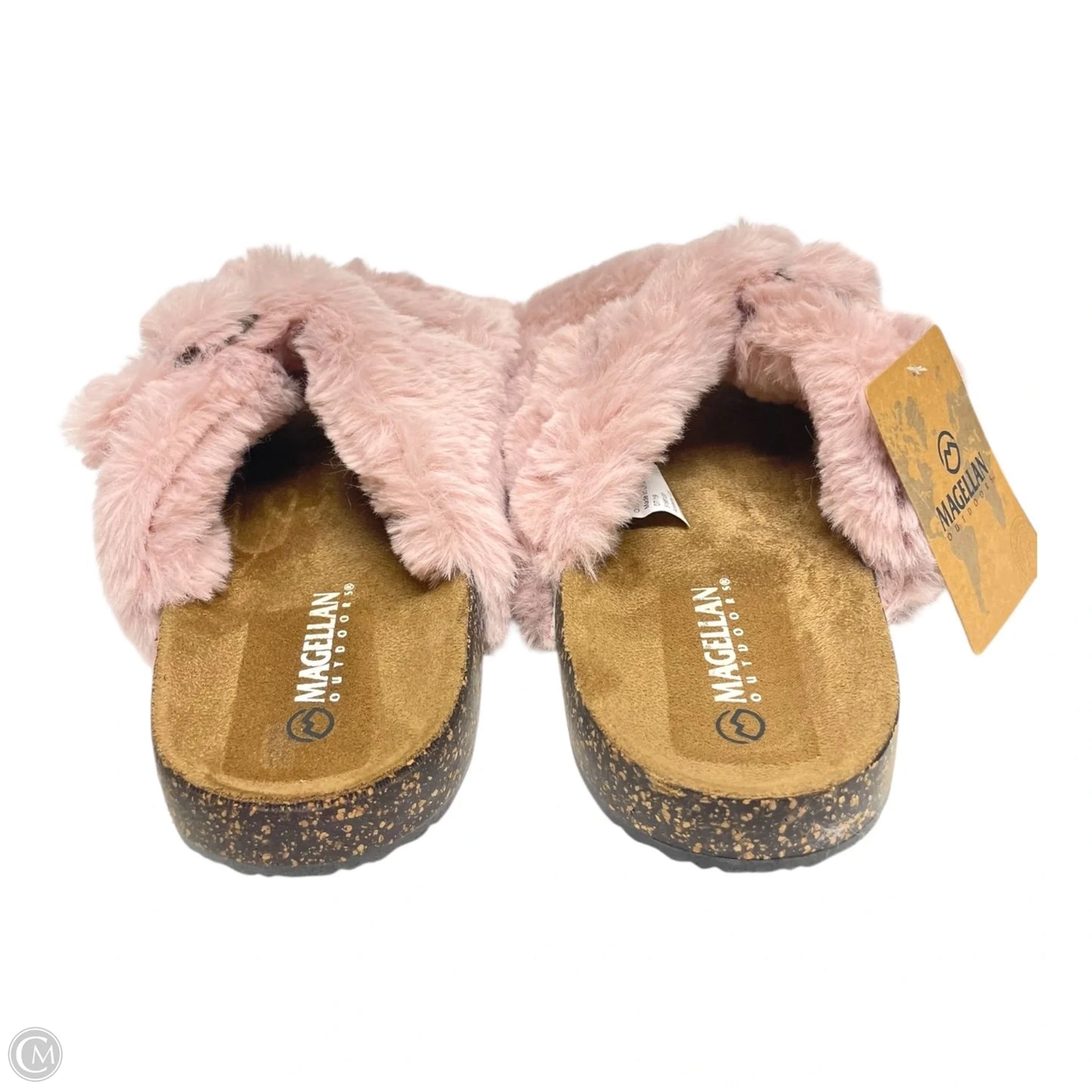 Sandals Flats By Magellan In Pink & Tan, Size: 9