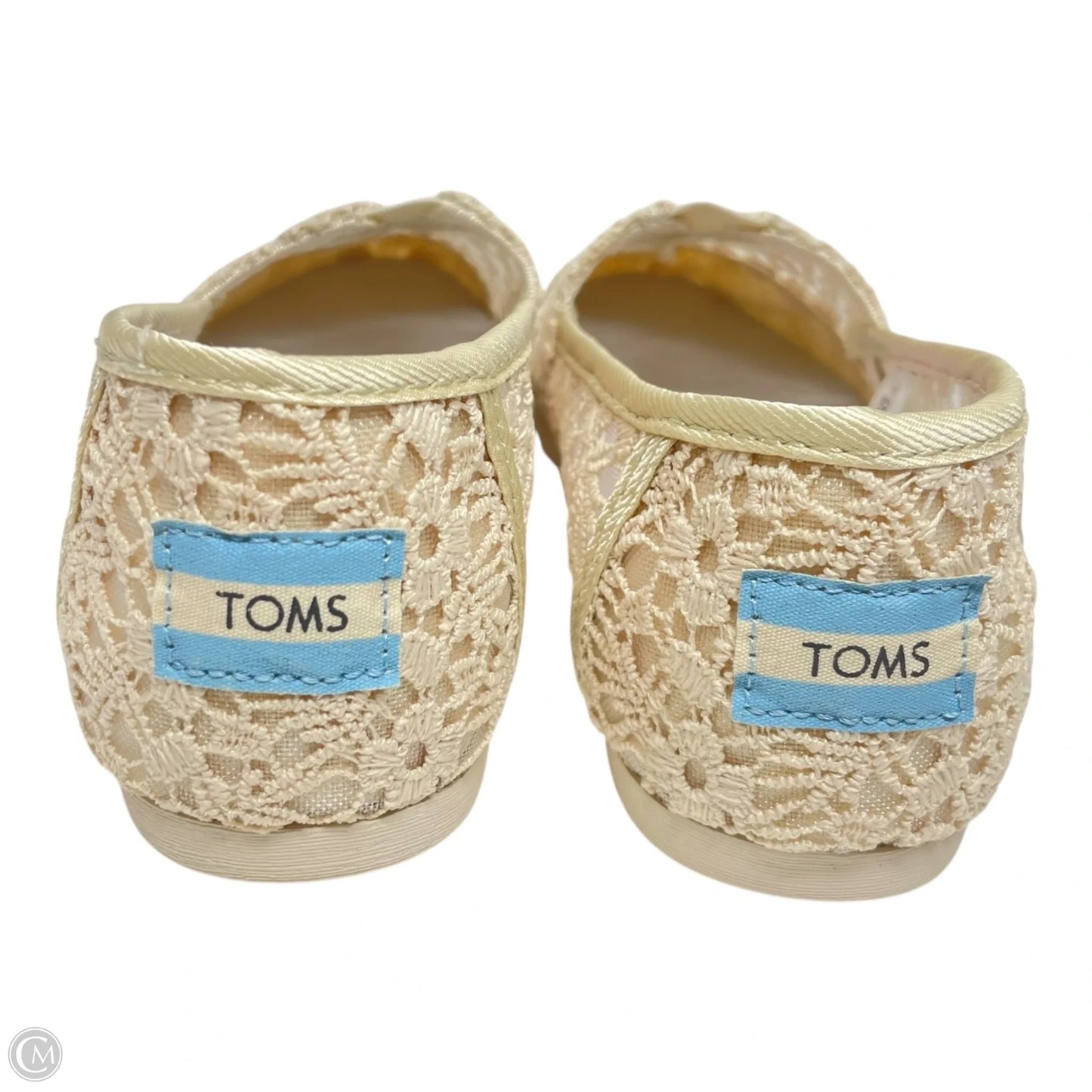 Shoes Flats By Toms In Beige, Size: 6