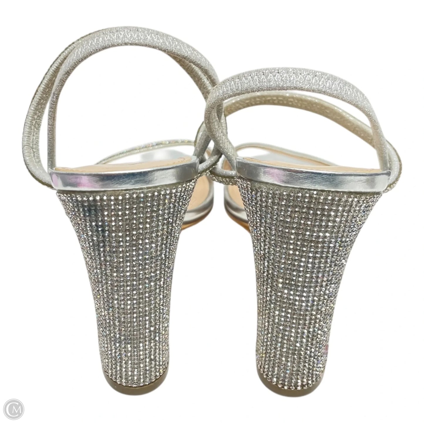 Shoes Heels Block By Nina In Silver, Size: 10