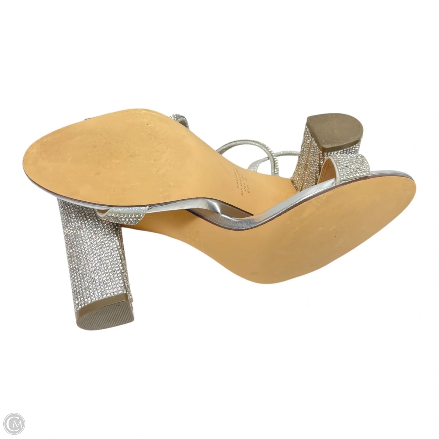 Shoes Heels Block By Nina In Silver, Size: 10