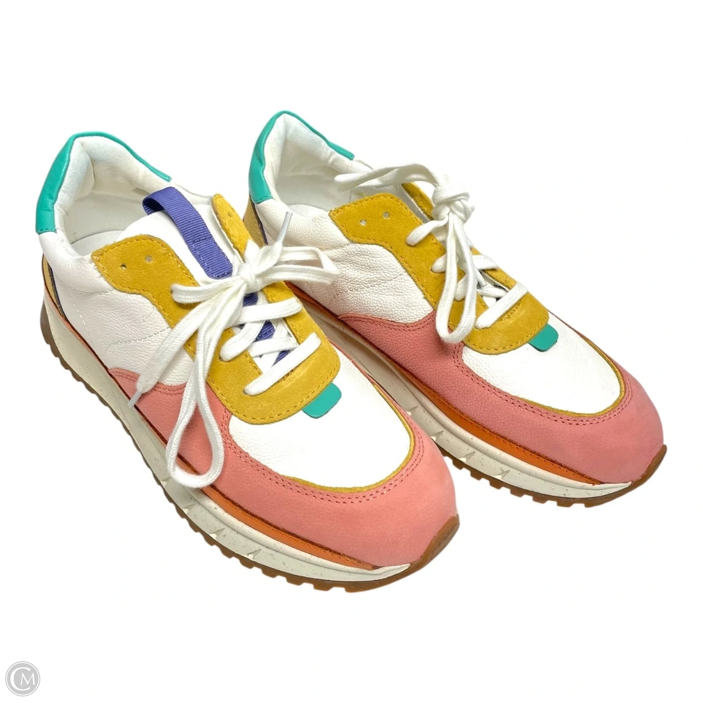 Shoes Sneakers By Madewell In Multi-colored, Size: 9