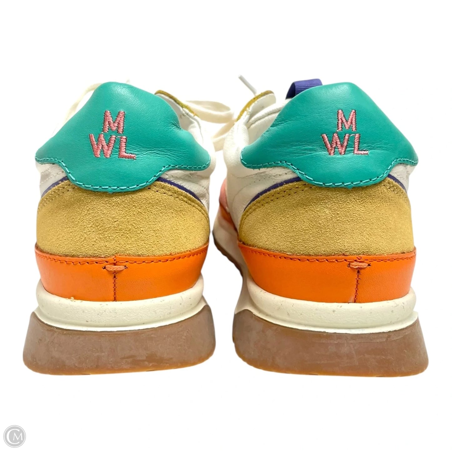 Shoes Sneakers By Madewell In Multi-colored, Size: 9