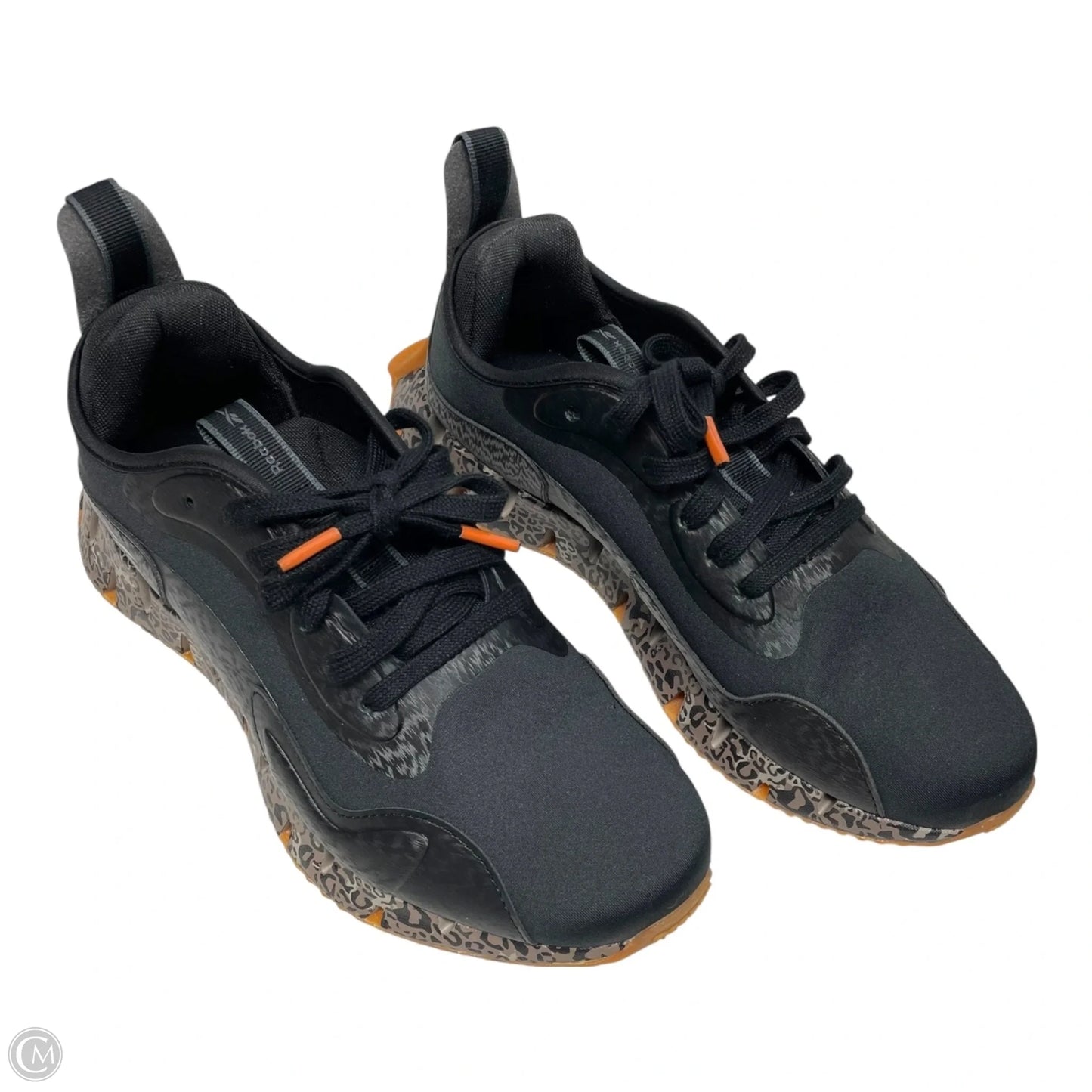 Shoes Athletic By Reebok In Black & Tan, Size: 9