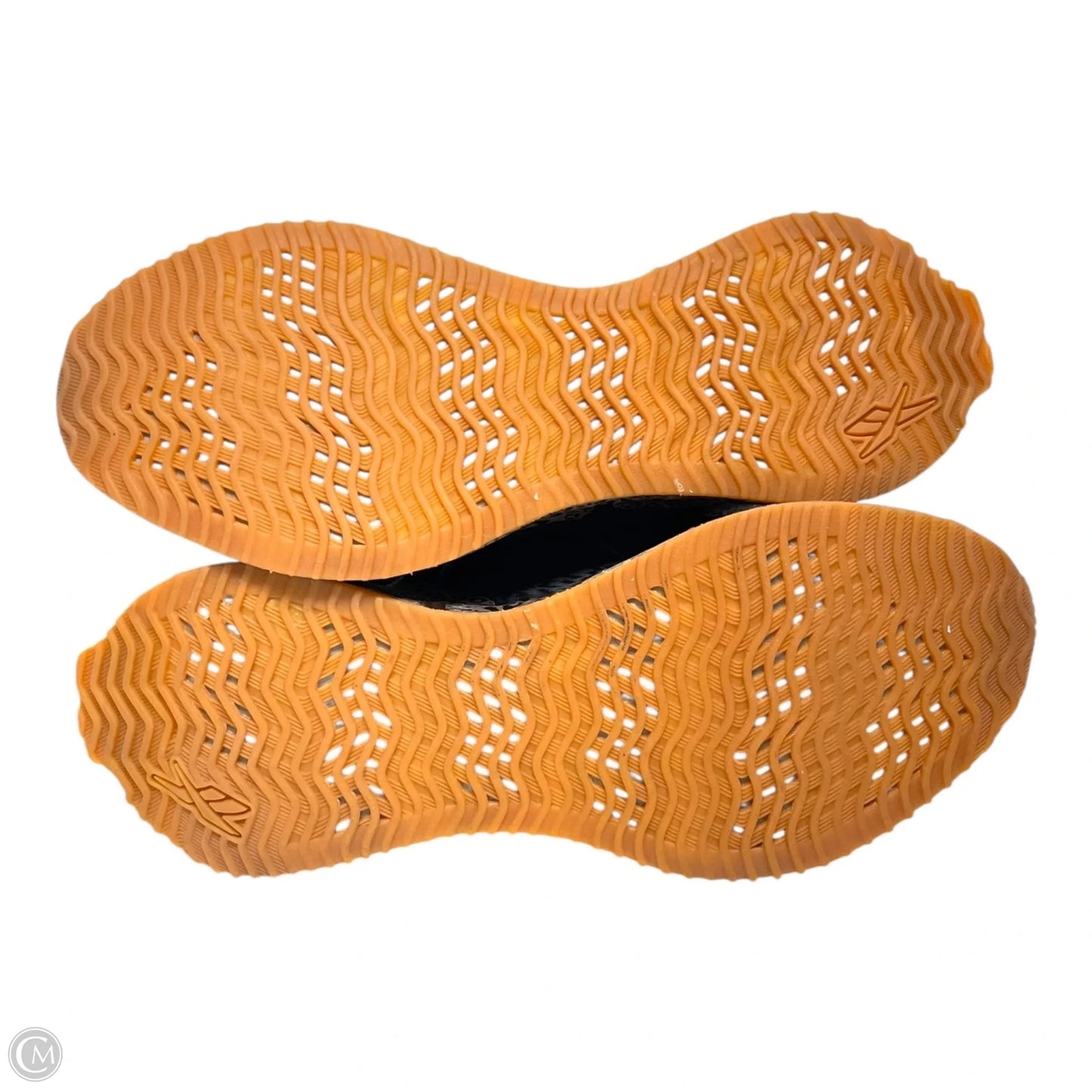 Shoes Athletic By Reebok In Black & Tan, Size: 9