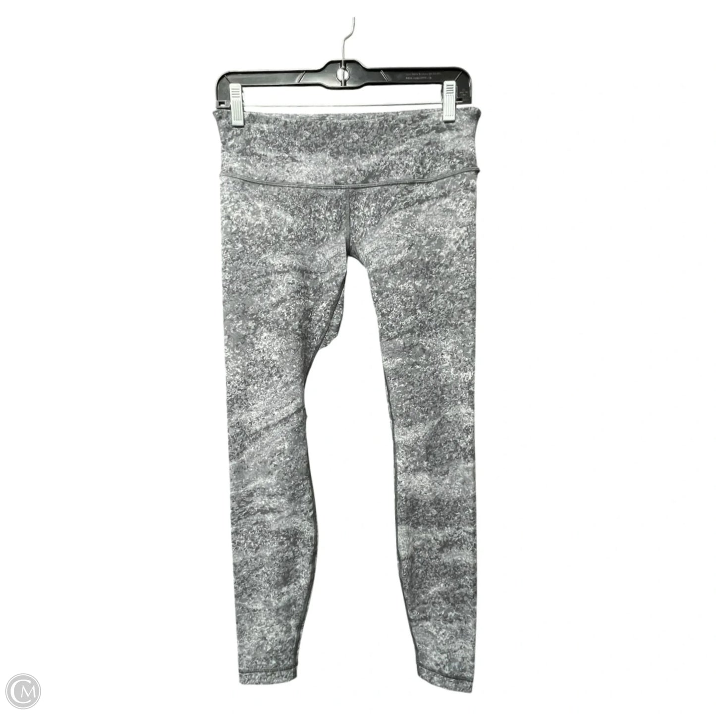 Athletic Leggings By Lululemon In Grey, Size: 8