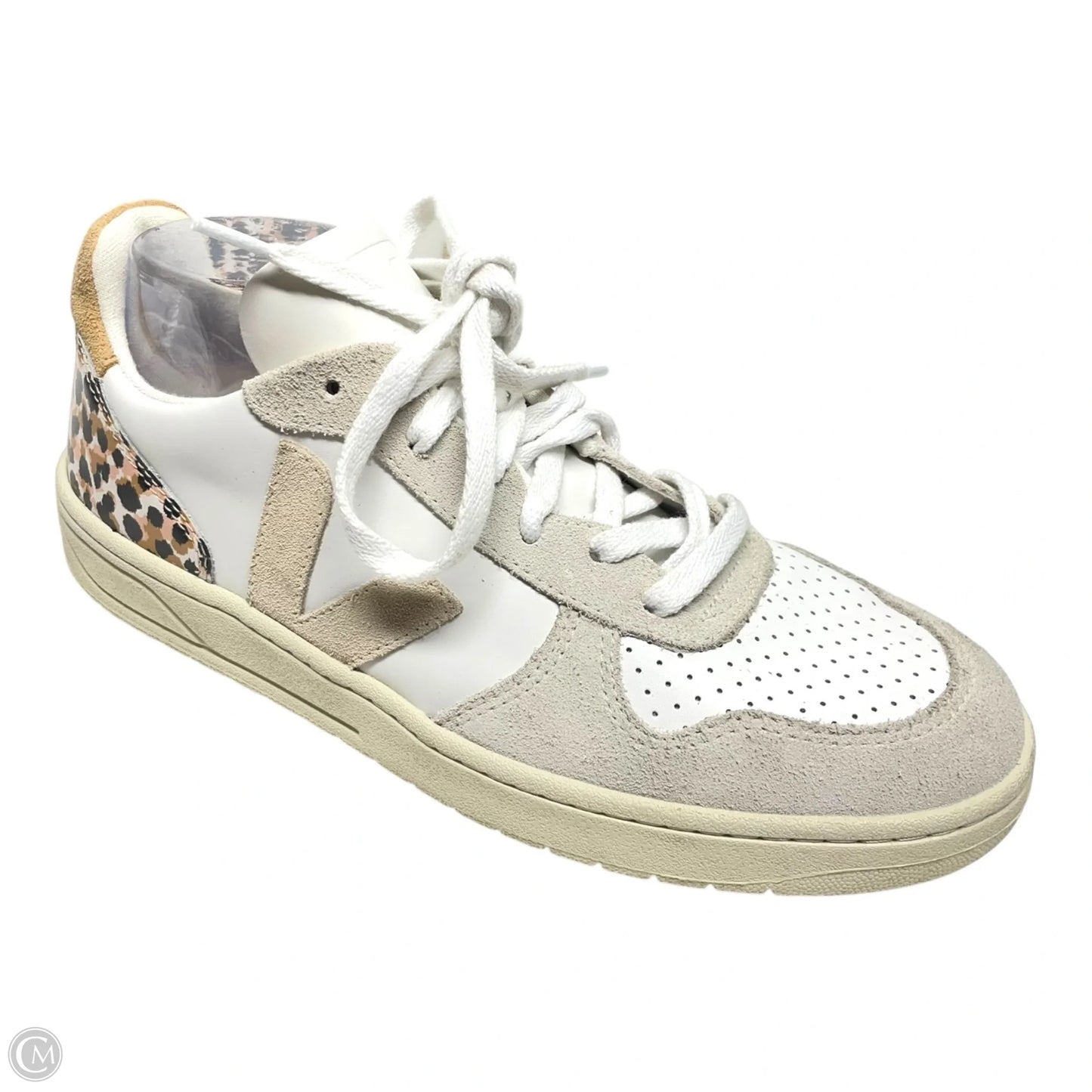 Shoes Sneakers By Veja In Tan & White, Size: 10
