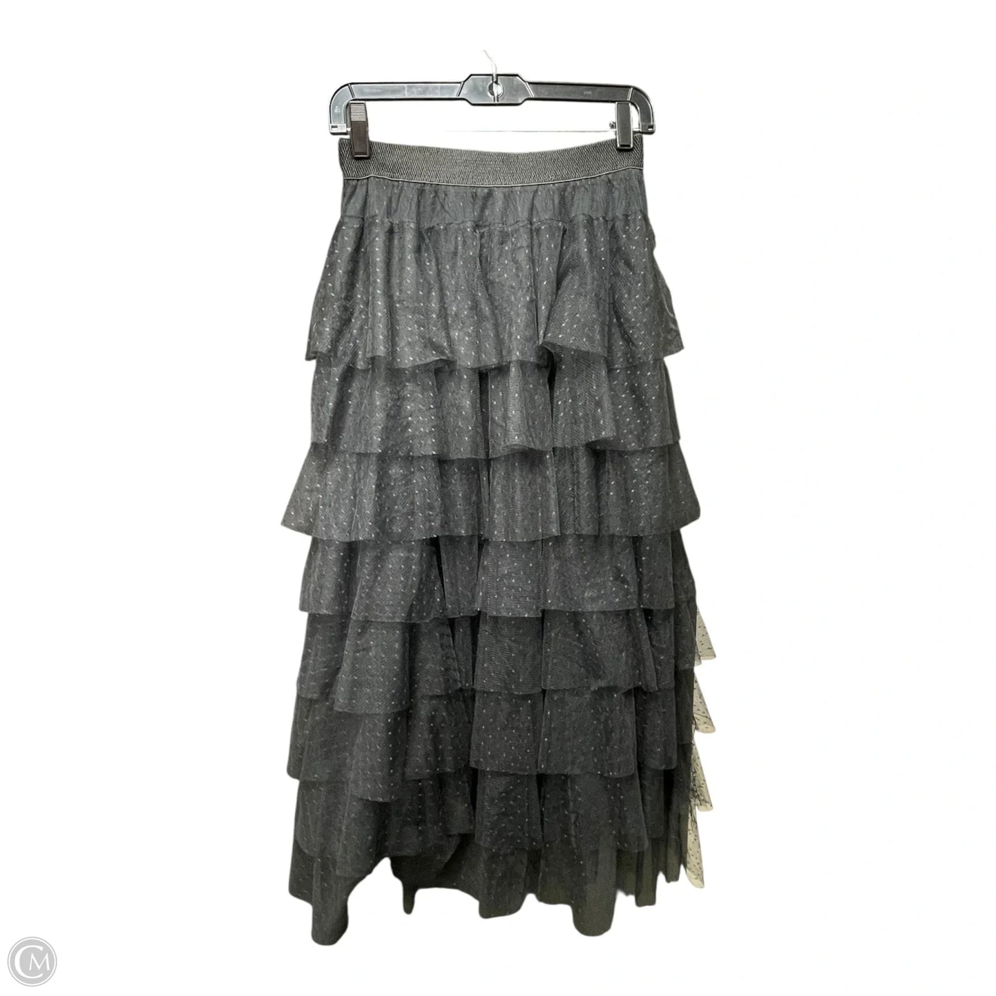 Skirt Maxi By Anthropologie In Black, Size: M