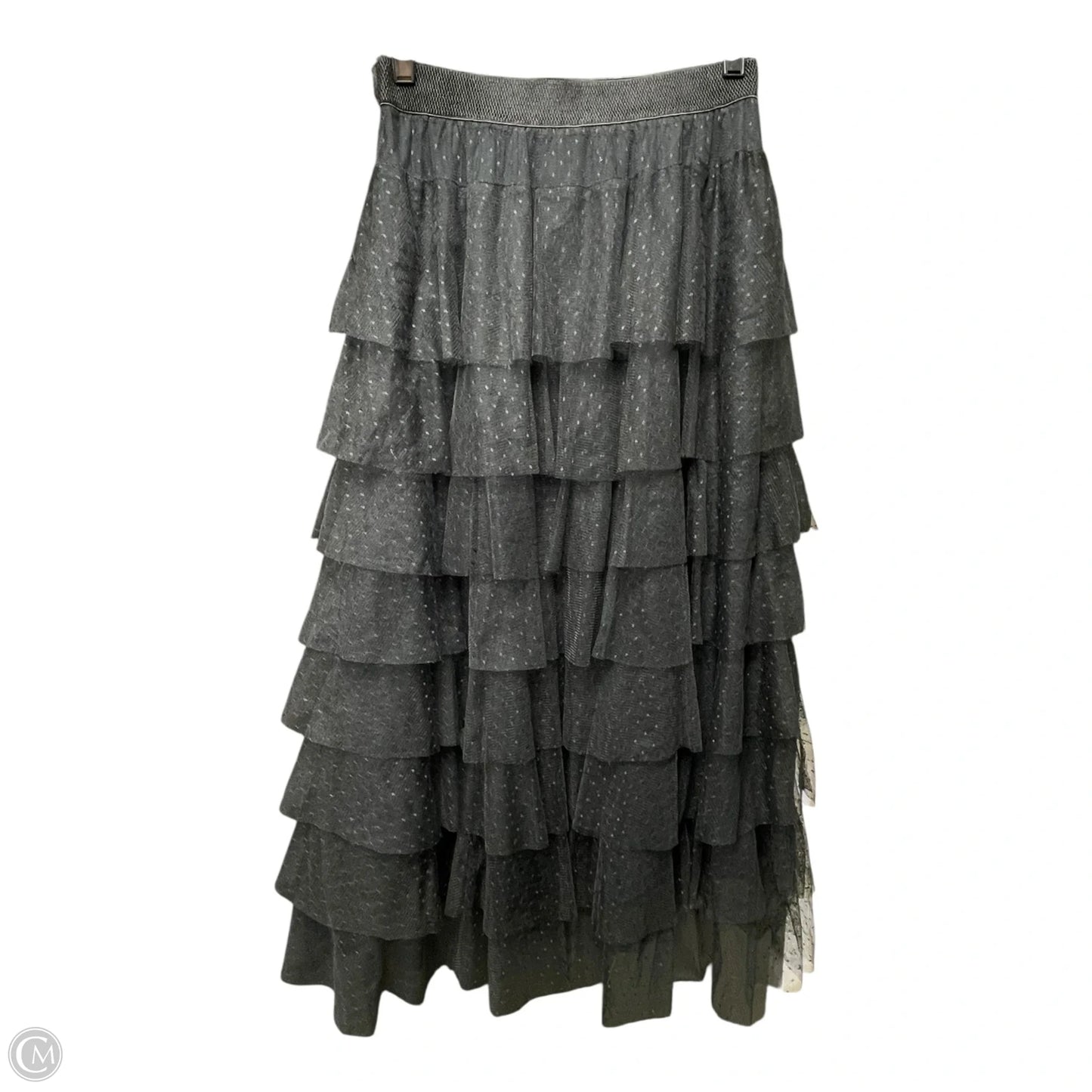 Skirt Maxi By Anthropologie In Black, Size: M