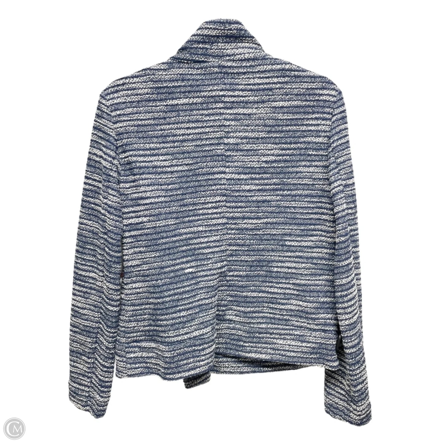 Jacket Other By Loft In Blue & White, Size: S