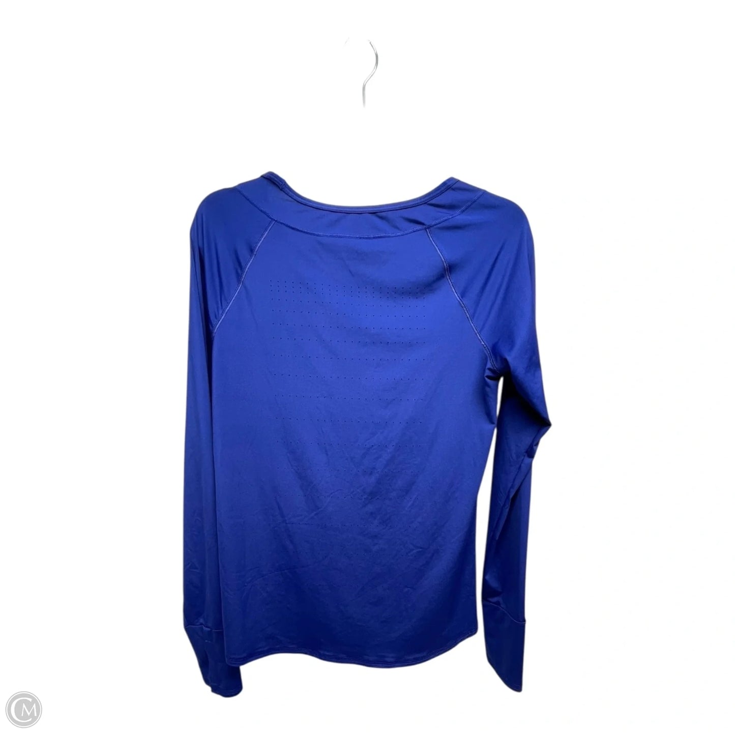 Athletic Top Long Sleeve Crewneck By Athleta In Blue, Size: M