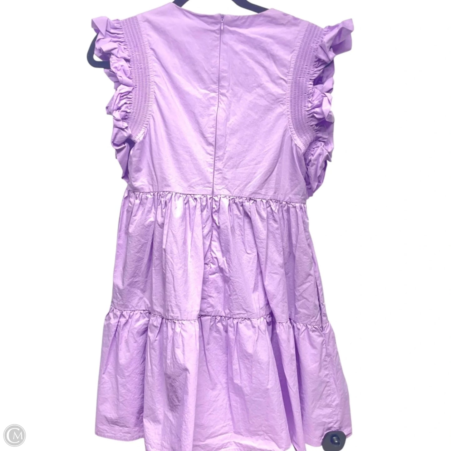 Dress Casual Short By English Factory In Purple, Size: Xs