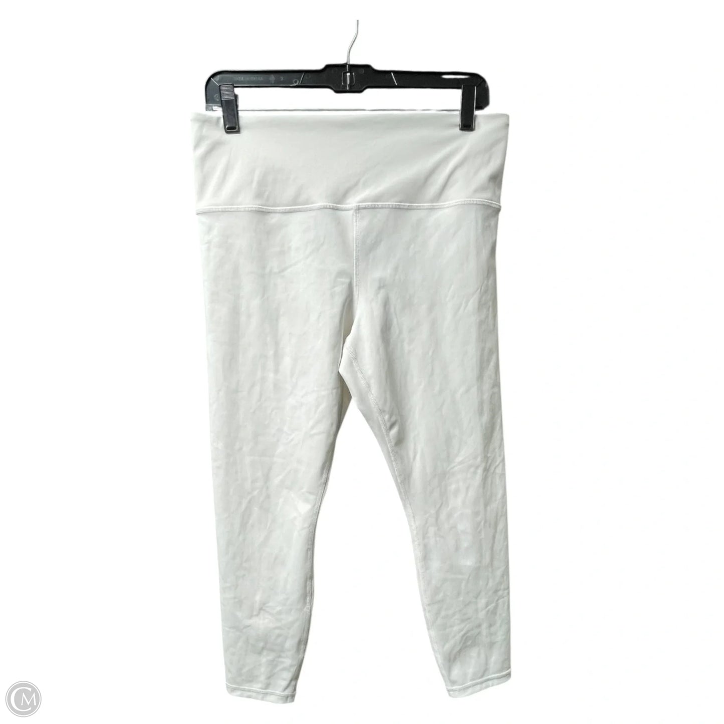 Athletic Leggings By Athleta In White, Size: L