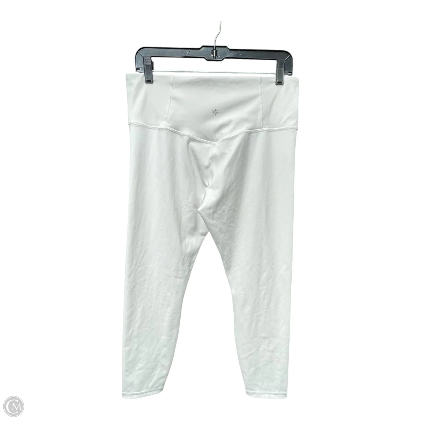 Athletic Leggings By Athleta In White, Size: L
