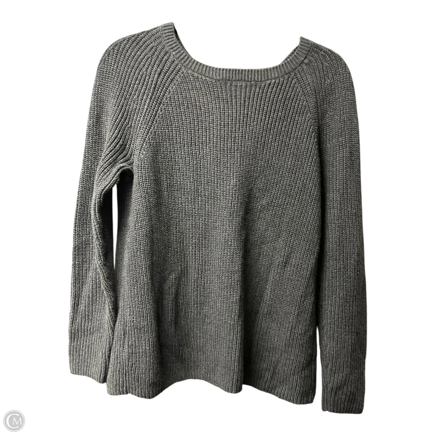 Sweater By Loft In Grey, Size: M