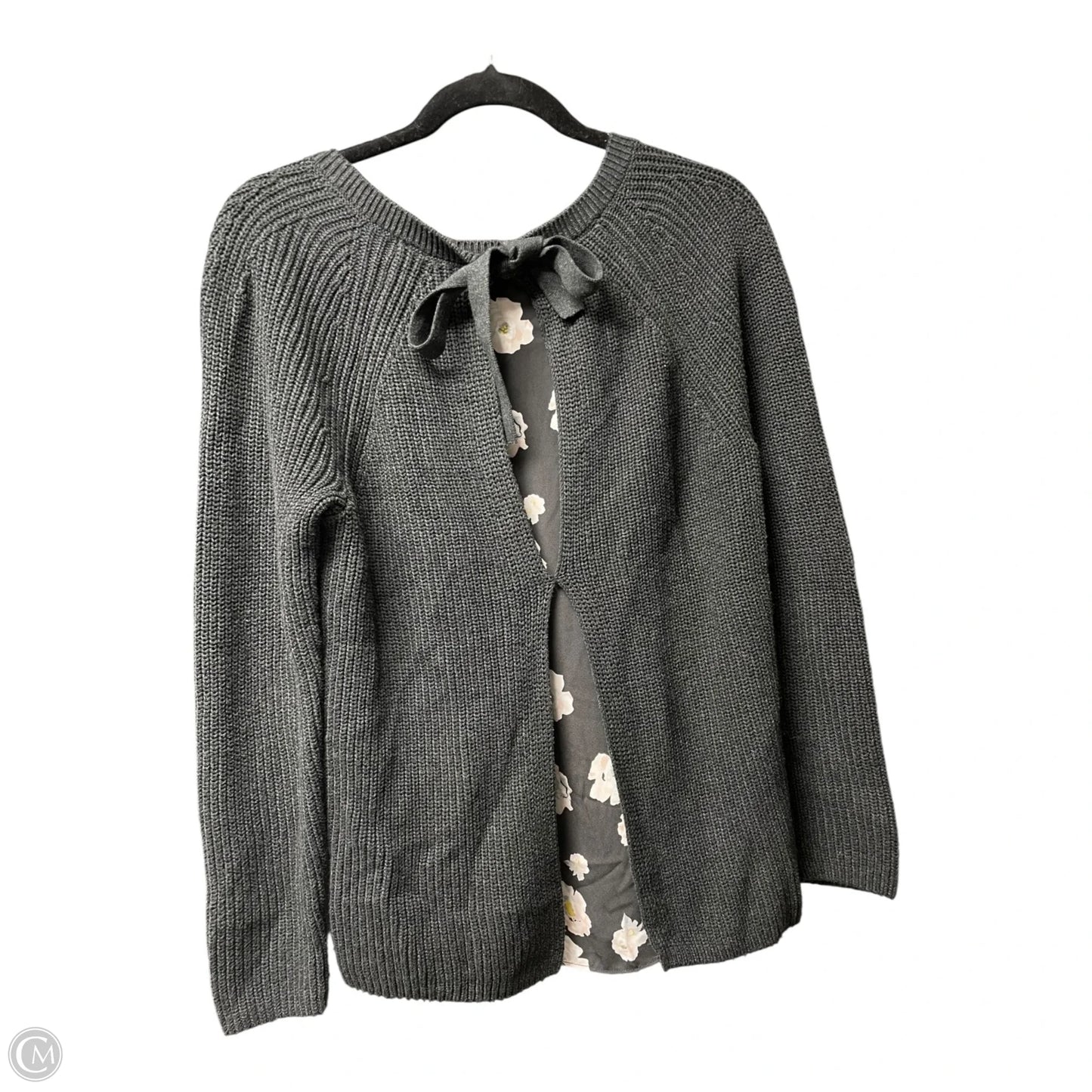 Sweater By Loft In Grey, Size: M