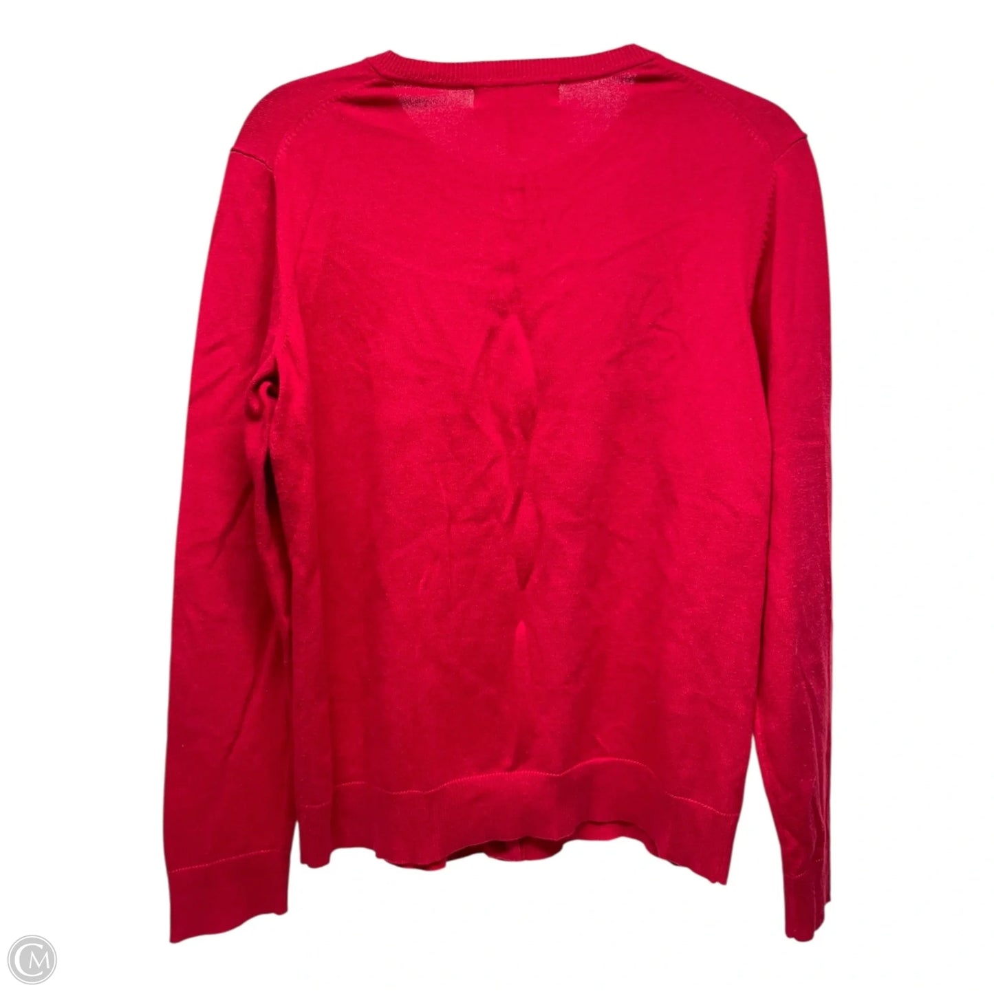 Top Long Sleeve By Karen Scott In Red, Size: S